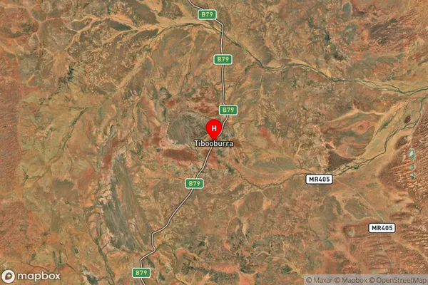 Tibooburra,New South Wales Satellite Map