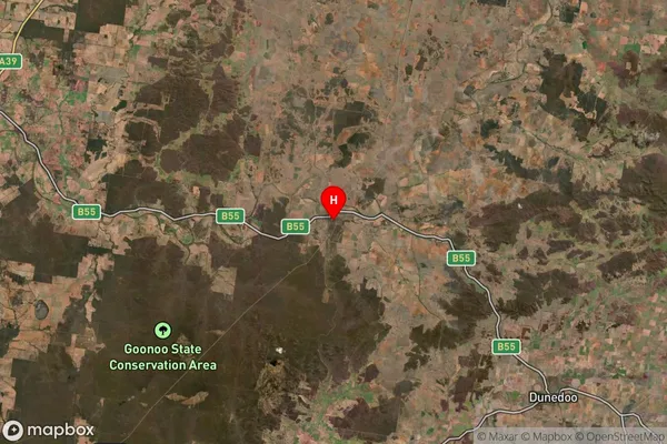 Mendooran,New South Wales Satellite Map