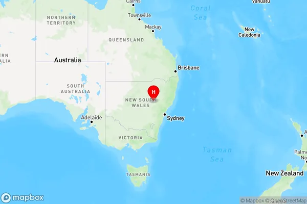 Cobbora,New South Wales Region Map