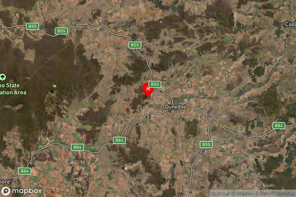 Dunedoo,New South Wales Satellite Map