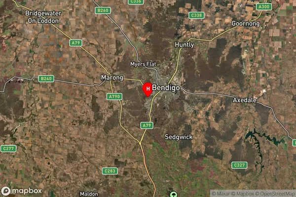 Kangaroo Flat,New South Wales Satellite Map