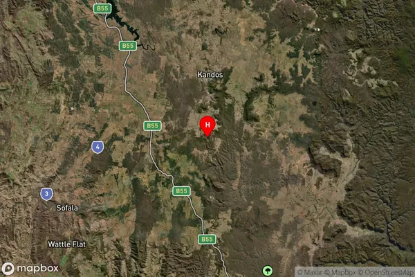 Brogans Creek,New South Wales Satellite Map