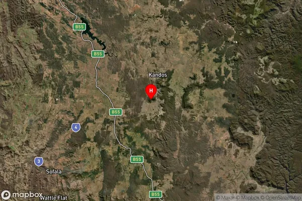 Clandulla,New South Wales Satellite Map