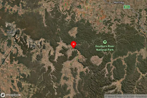 Coggan,New South Wales Satellite Map