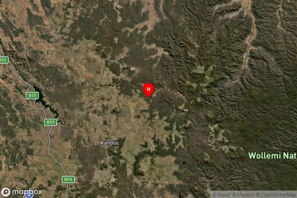 Coxs Creek,New South Wales Satellite Map