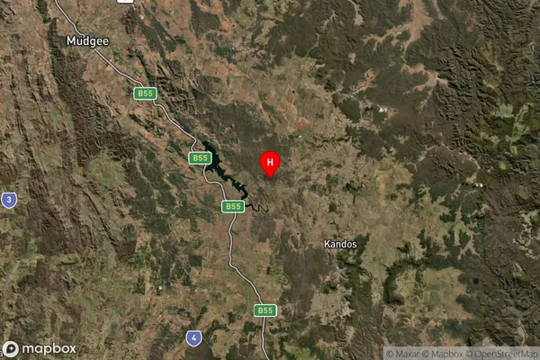 Dungeree,New South Wales Satellite Map