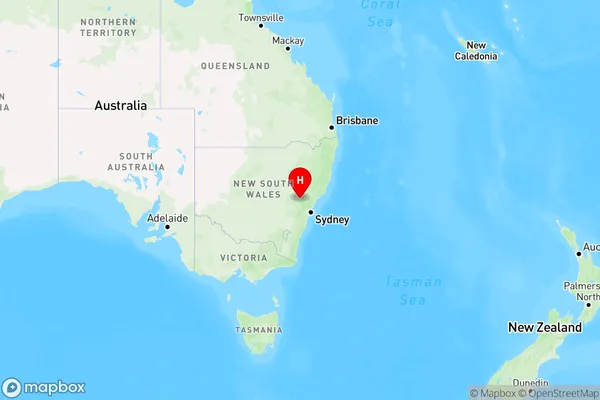 Upper Nile,New South Wales Region Map