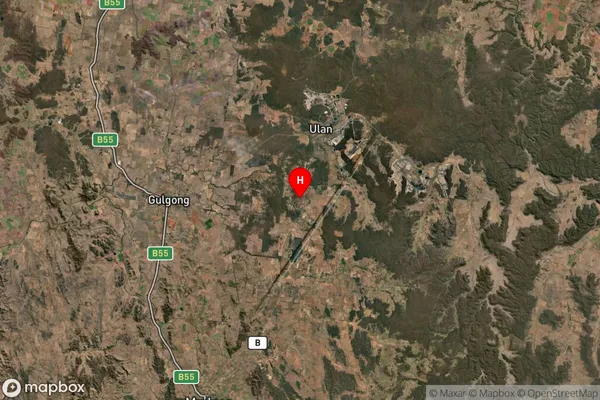 Cooks Gap,New South Wales Satellite Map