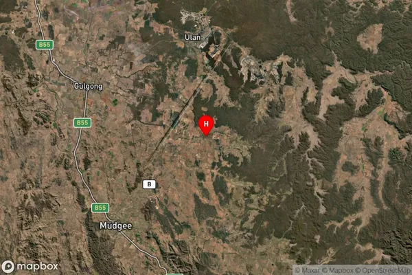 Cooyal,New South Wales Satellite Map