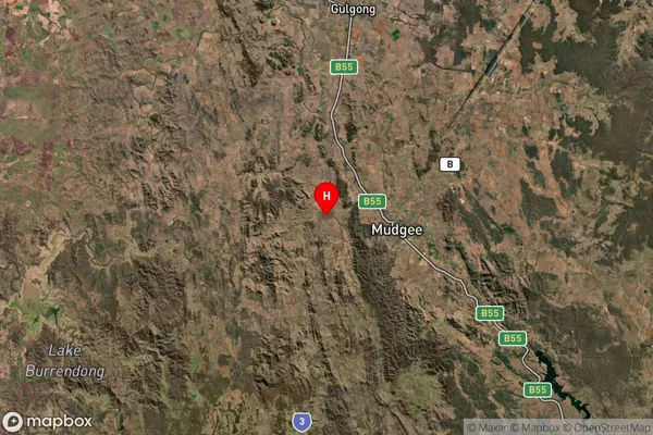 Erudgere,New South Wales Satellite Map