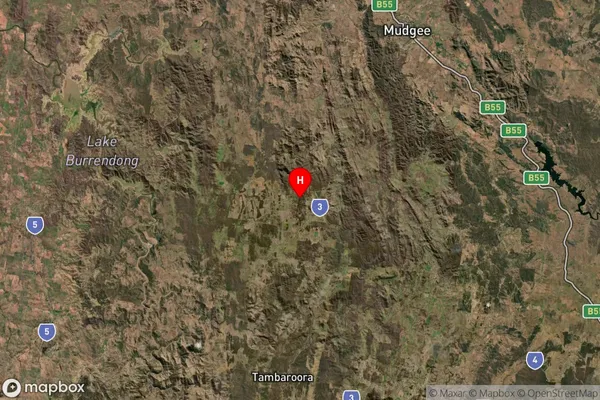 Hargraves,New South Wales Satellite Map