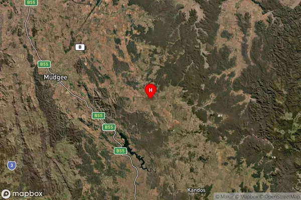 Lue,New South Wales Satellite Map