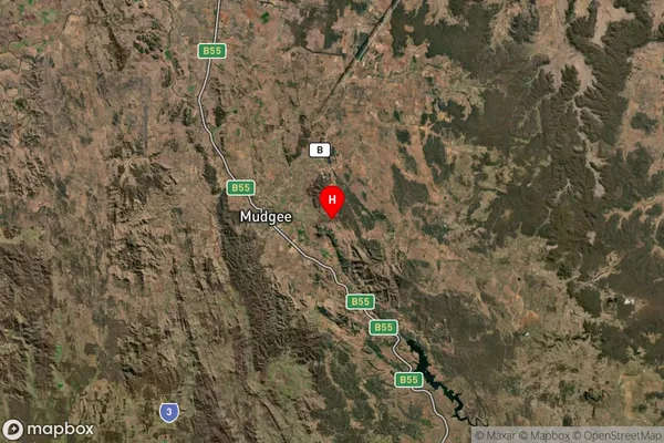 Mount Knowles,New South Wales Satellite Map