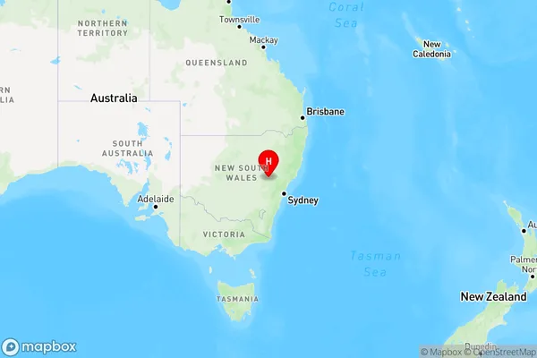 Mullamuddy,New South Wales Region Map