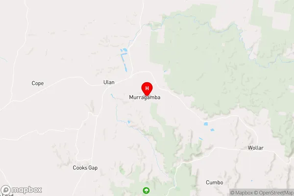 Murragamba,New South Wales Area Map