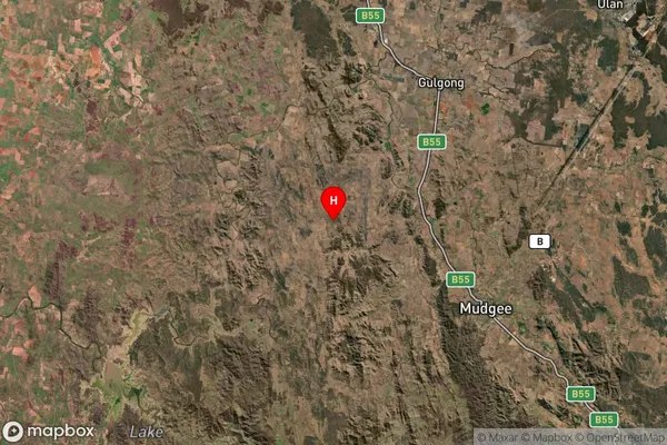 Piambong,New South Wales Satellite Map