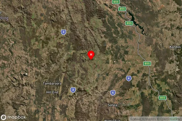 Pyramul,New South Wales Satellite Map