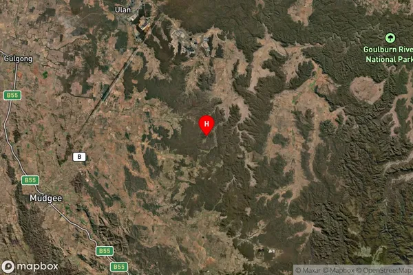 Totnes Valley,New South Wales Satellite Map