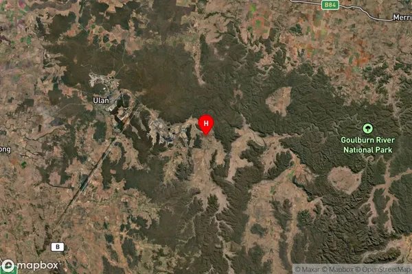 Wollar,New South Wales Satellite Map