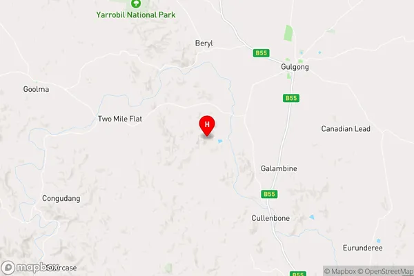 Biraganbil,New South Wales Area Map