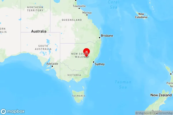 Mumbil,New South Wales Region Map