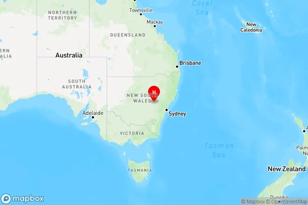 Stuart Town,New South Wales Region Map