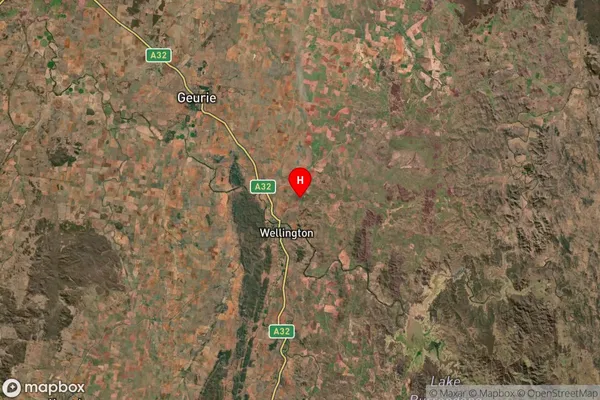 Wuuluman,New South Wales Satellite Map