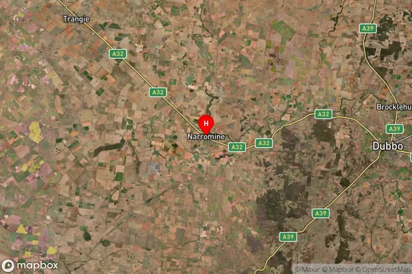 Narromine,New South Wales Satellite Map