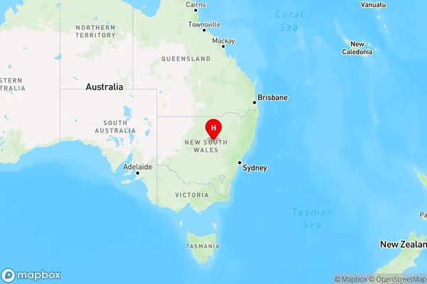 Bundemar,New South Wales Region Map