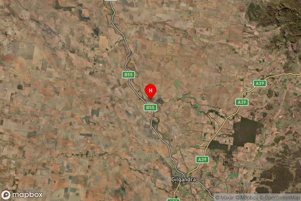 Curban,New South Wales Satellite Map