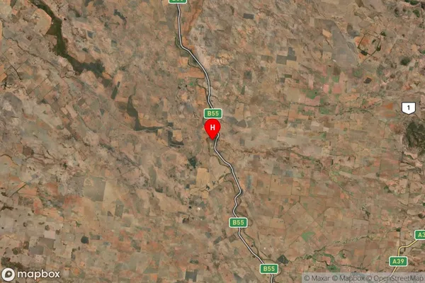 Gulargambone,New South Wales Satellite Map