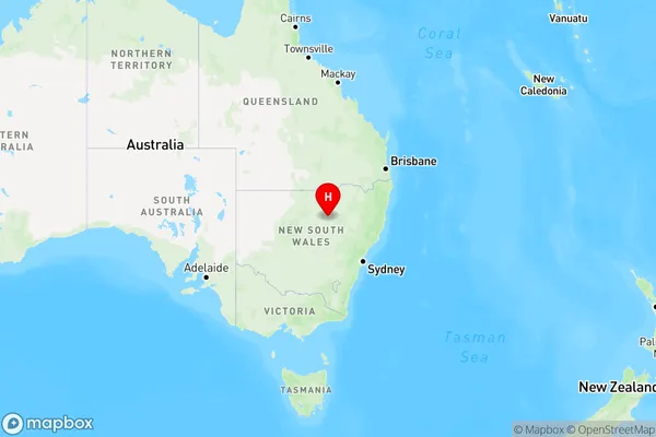 Coonamble,New South Wales Region Map