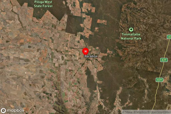 Teridgerie,New South Wales Satellite Map