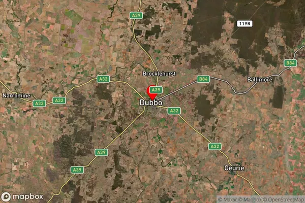 Talbragar,New South Wales Satellite Map