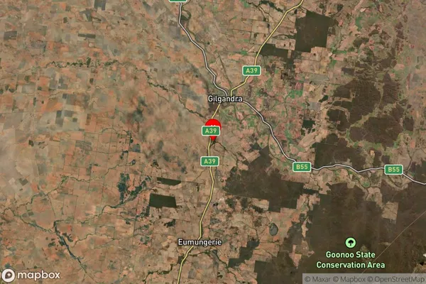 Balladoran,New South Wales Satellite Map