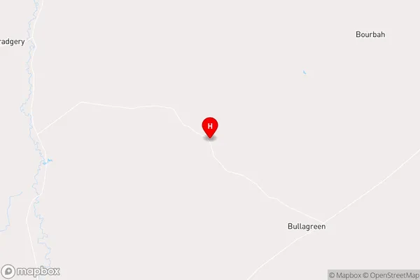 Bullagreen,New South Wales Area Map