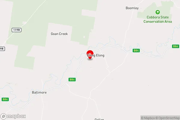 Elong Elong,New South Wales Area Map