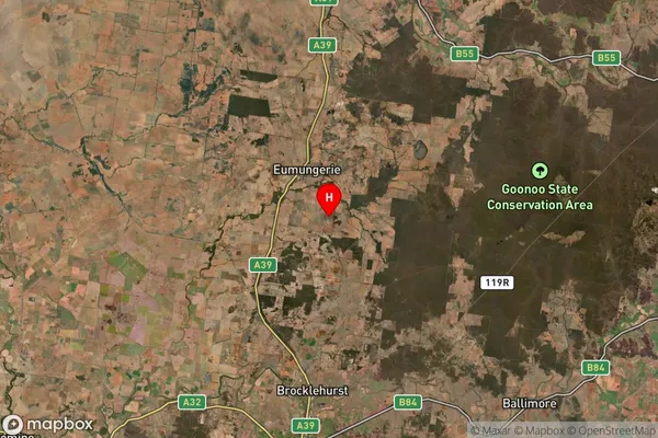 Eumungerie,New South Wales Satellite Map