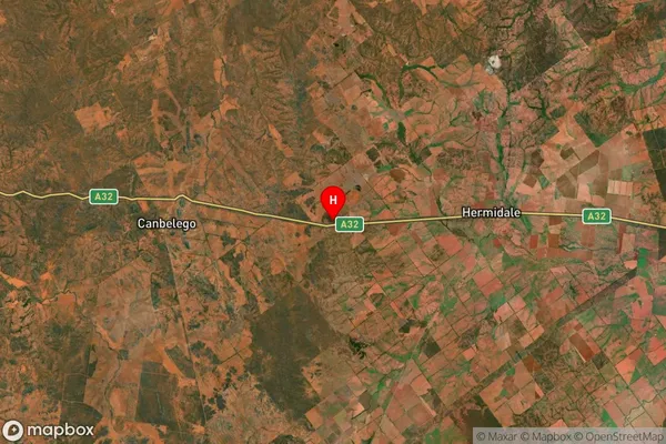 Muriel,New South Wales Satellite Map