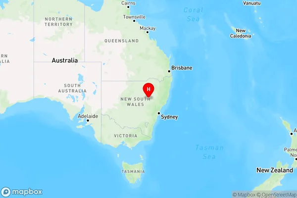 Neilrex,New South Wales Region Map