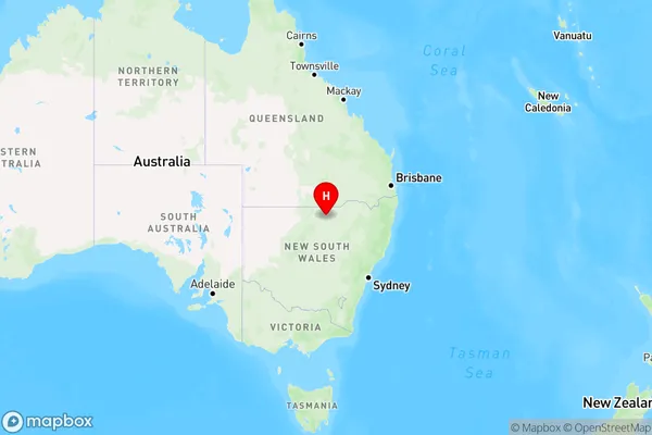 Cumborah,New South Wales Region Map