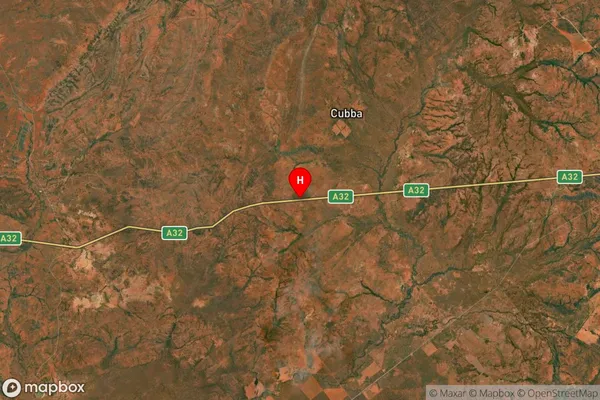 Cubba,New South Wales Satellite Map