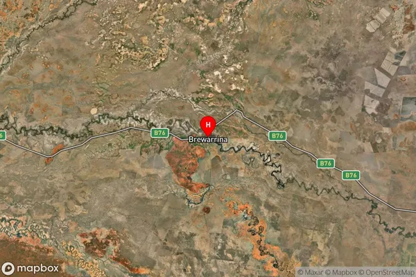 Brewarrina,New South Wales Satellite Map