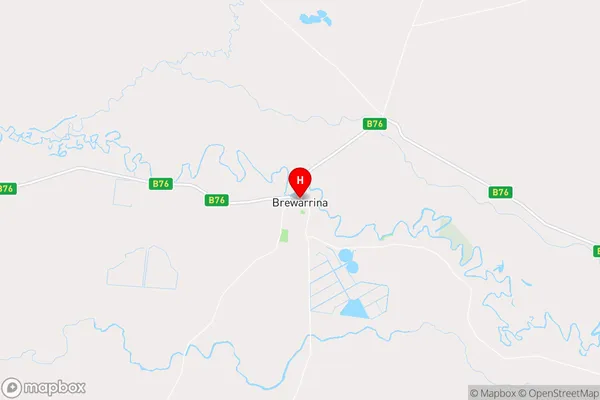 Brewarrina,New South Wales Area Map