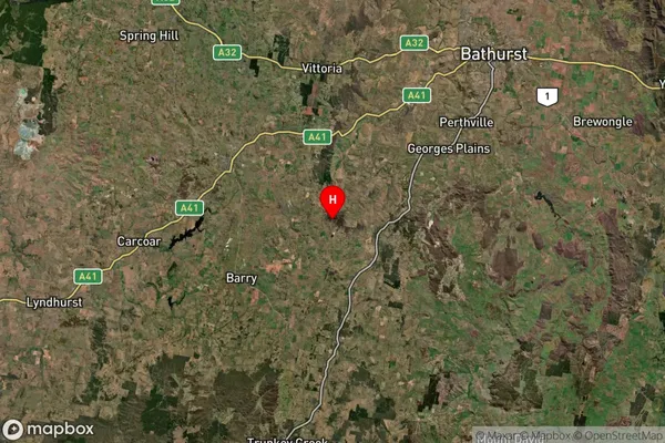 Newbridge,New South Wales Satellite Map