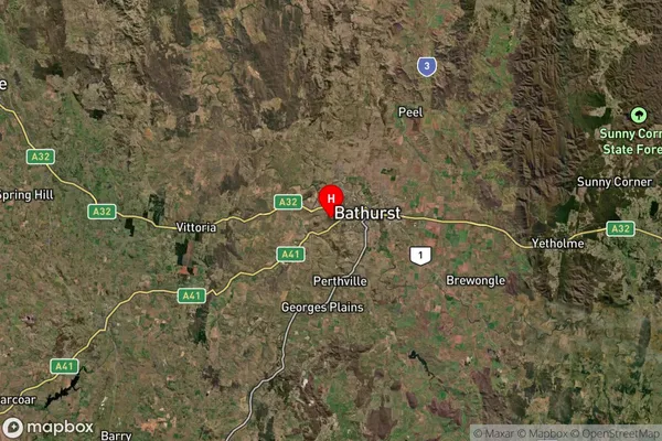 Robin Hill,New South Wales Satellite Map