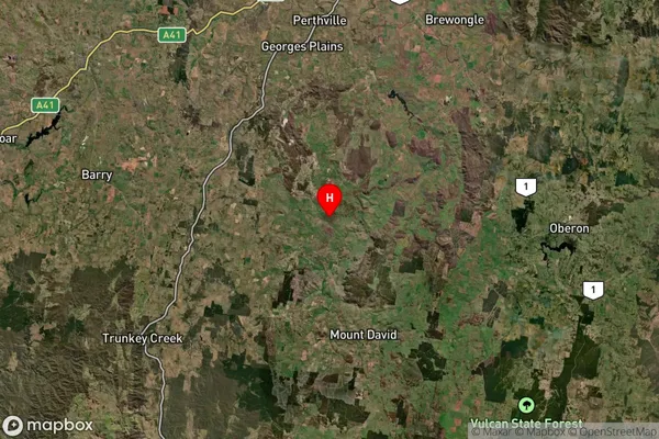 Rockley,New South Wales Satellite Map