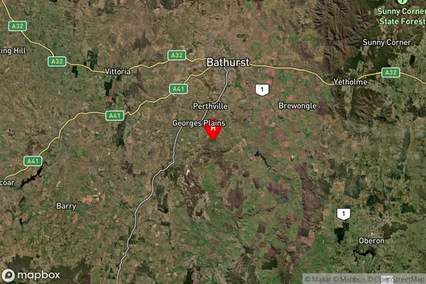 Rockley Mount,New South Wales Satellite Map