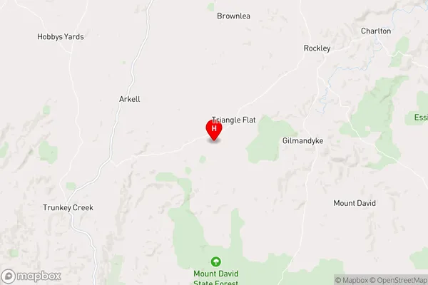 Triangle Flat,New South Wales Area Map