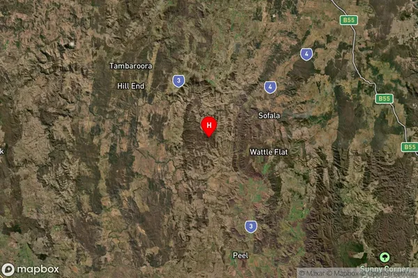 Turondale,New South Wales Satellite Map